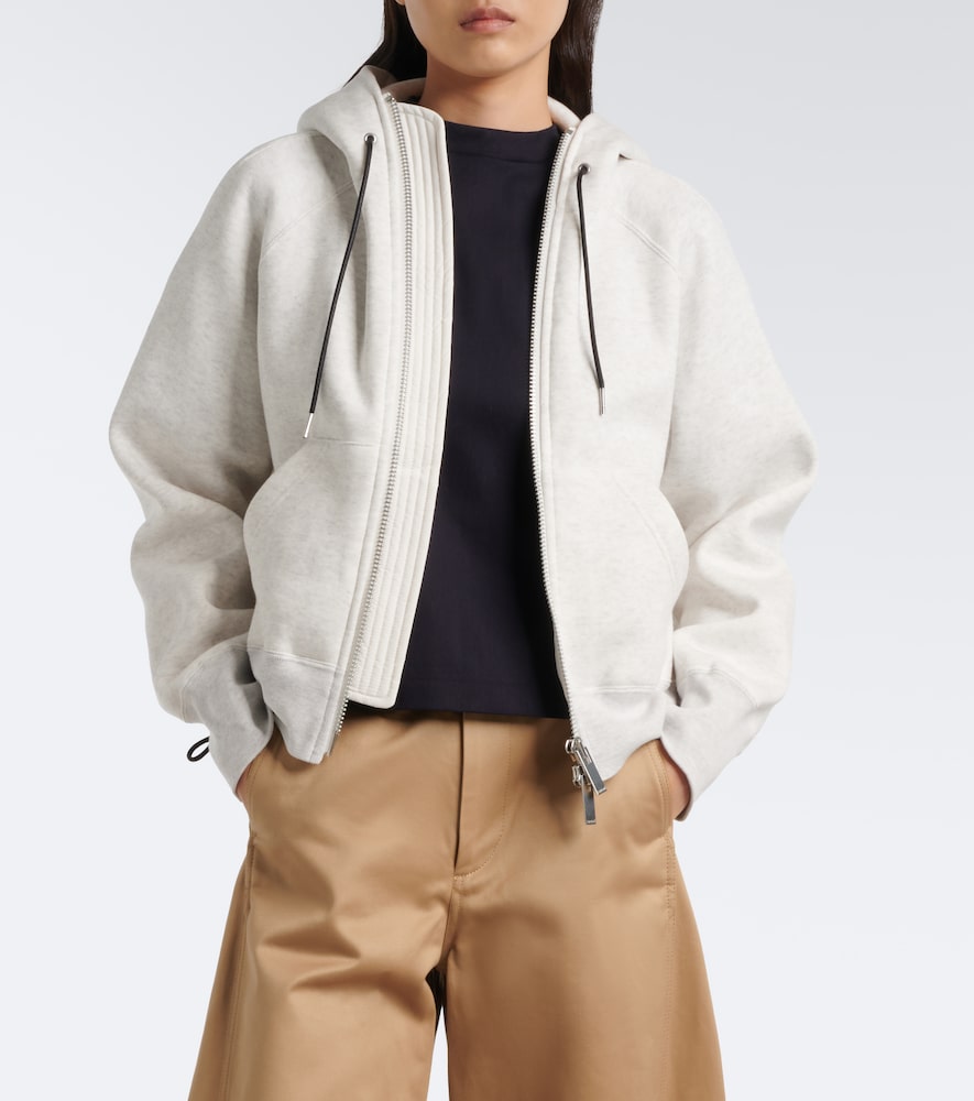 sacai サカイ 2024SS Sweat Jersey Hoodie Sacai - Cotton jersey hoodie