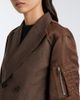 Sacai Sacai Double-breasted wool and technical jacket - 3