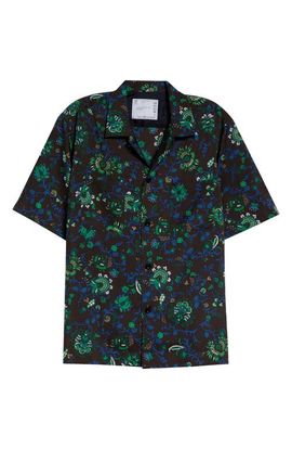 Sacai Sacai Floral Print Button-Up Shirt