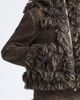 Sacai Sacai Fringe Wool Blend Tweed Hooded Jacket - 5