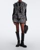 Sacai Sacai Fringed wool-blend tweed shorts - 2