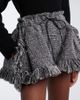Sacai Sacai Fringed wool-blend tweed shorts - 3