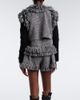 Sacai Sacai Fringed wool-blend tweed shorts - 5