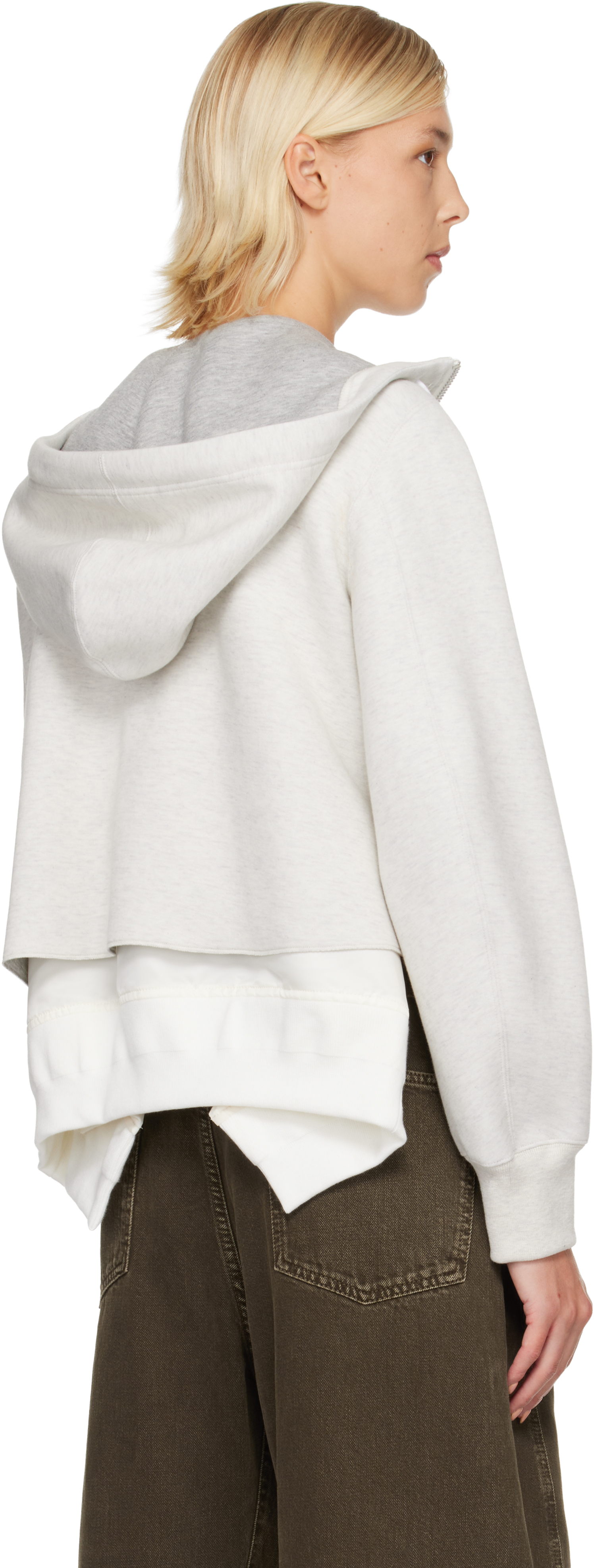 sacai Truth. ホワイトフーディー sacai - sacai / サカイ | Hank Willis Thomas Archive Mix Hoodie