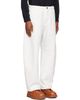 sacai sacai Gray Cotton Jersey Sweatpants - 2