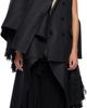 sacai sacai Gray Double-Faced Plaid Melton Vest - 1