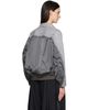 sacai sacai Gray Nylon Twill x Denim Jacket - 3