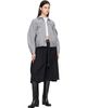 sacai sacai Gray Nylon Twill x Denim Jacket - 4