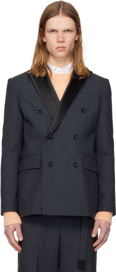 sacai sacai Gray Suiting Blazer