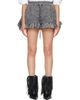 sacai sacai Gray Tweed Shorts - 1