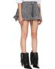 sacai sacai Gray Tweed Shorts - 2