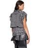 sacai sacai Gray Tweed Vest - 3
