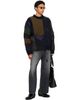sacai sacai Gray Wide Denim Jeans - 4