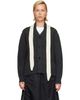 sacai sacai Gray Wool Knit Cardigan - 1