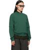 sacai sacai Green Cotton Jersey L/S T-shirt - 2