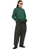 sacai sacai Green Cotton Jersey L/S T-shirt - 5
