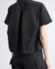 Sacai Sacai Grosgrain Bonded Nylon Twill Short Sleeve Shirt - 3