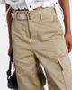 Sacai Sacai High-rise cotton gabardine wide-leg pants - 4