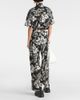 Sacai Sacai High-rise floral wide-leg pants - 3