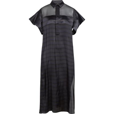 Sacai Sacai Horizontal Stripe Dress