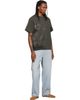 sacai sacai Khaki A.P.C. Edition Quilts T-shirt - 4