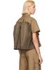 sacai sacai Khaki Cotton Weather Shirt - 3