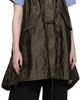 sacai sacai Khaki Quilted Satin Hooded Vest - 4