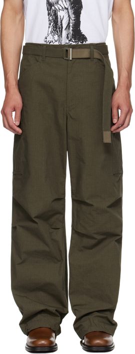 sacai sacai Khaki Ripstop Cargo Pants