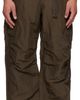 sacai sacai Khaki Treated Nylon Twill Cargo Pants - 1