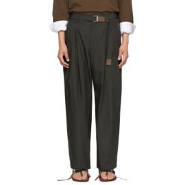 sacai sacai Khaki Typewriter Trousers