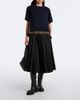 Sacai Sacai Knitted cotton and cashmere-blend top - 6