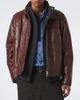 Sacai Sacai Layered leather down jacket - 2