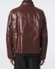 Sacai Sacai Layered leather down jacket - 4