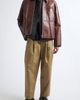 Sacai Sacai Layered Leather Puffer Jacket - 2