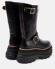 Sacai Sacai Leather platform biker boots - 2
