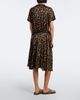 Sacai Sacai Leopard-print cotton jersey midi dress - 5