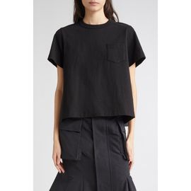 Sacai Sacai Mixed Media T-Shirt