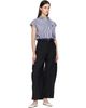 sacai sacai Navy & White Cotton Poplin Shirt - 4