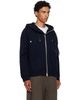 sacai sacai Navy Cotton Cashmere Knit Hoodie - 2