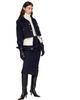 sacai sacai Navy Denim Midi Skirt - 4