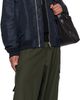 sacai sacai Navy Nylon Twill Blouson Bomber Jacket - 5