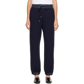 sacai sacai Navy Sponge Sweatpants