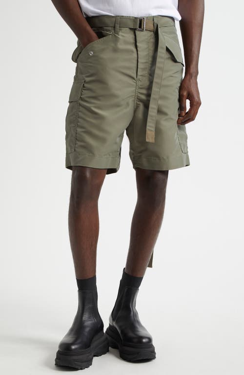 Sacai Sacai Nylon Twill Cargo Shorts