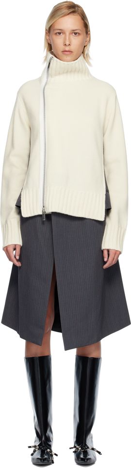 sacai x carhartt apron flared pleated overall dress Women's Castaneda Flared Shirt Dress with Long Sleeves main image 0