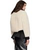 sacai sacai Off-White Wool Faux Shearling Blouson Jacket - 3
