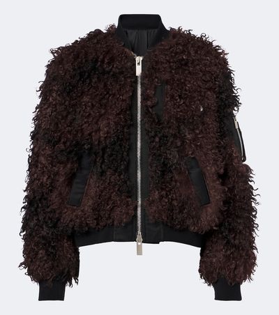 Sacai Sacai Oversized bomber jacket