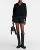 Sacai Sacai Paneled cotton-blend cardigan - 7