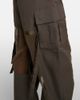 Sacai Sacai Paneled cotton cargo pants - 4