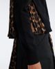 Sacai Sacai Paneled leopard-print cotton-blend cardigan - 4