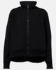 Sacai Sacai Paneled twill zip-up sweatshirt - 1